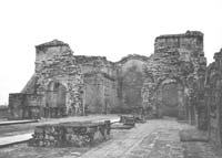 Church nave at Trinidad Mission.