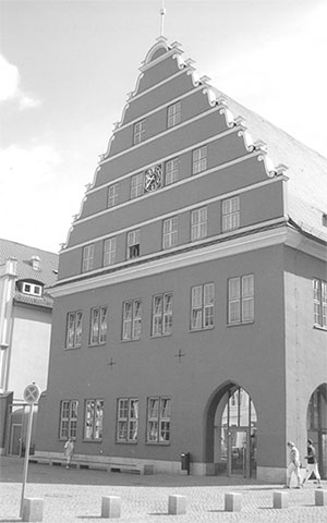 Rathouse (City Hall) in Greifswald, Germany