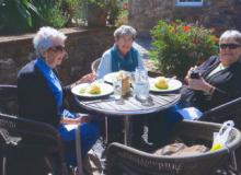 Eating potato peel pie in Guernsey