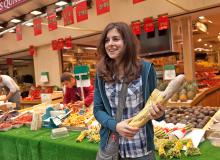 Rue Cler’s stores make picnic-shopping fun in Paris. Photo by Dominic Arizona Bonuccelli