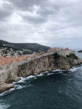 The city walls of Dubrovnik. Croatia.