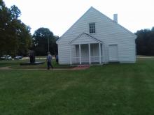 The Chandler plantation outbuilding where Stonewall Jackson died — Fredericksburg & Spotsylvania National Military Park. Photos by Joanne Kuzma