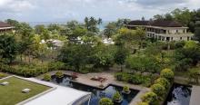 The Savoy Resort & Spa had a large relaxing pool.