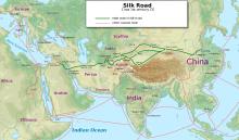 Silk Road Map