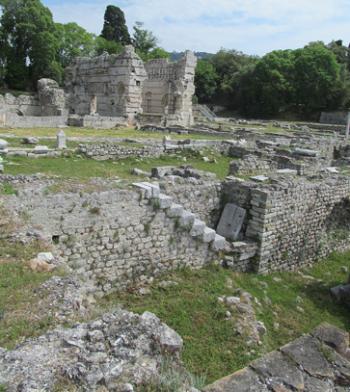 The Northern Baths at Cemenelum — Nice, France.